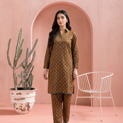Brown - Printed Co-Ord Set