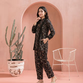 Black - Printed Co-Ord Set