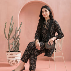Black - Printed Co-Ord Set