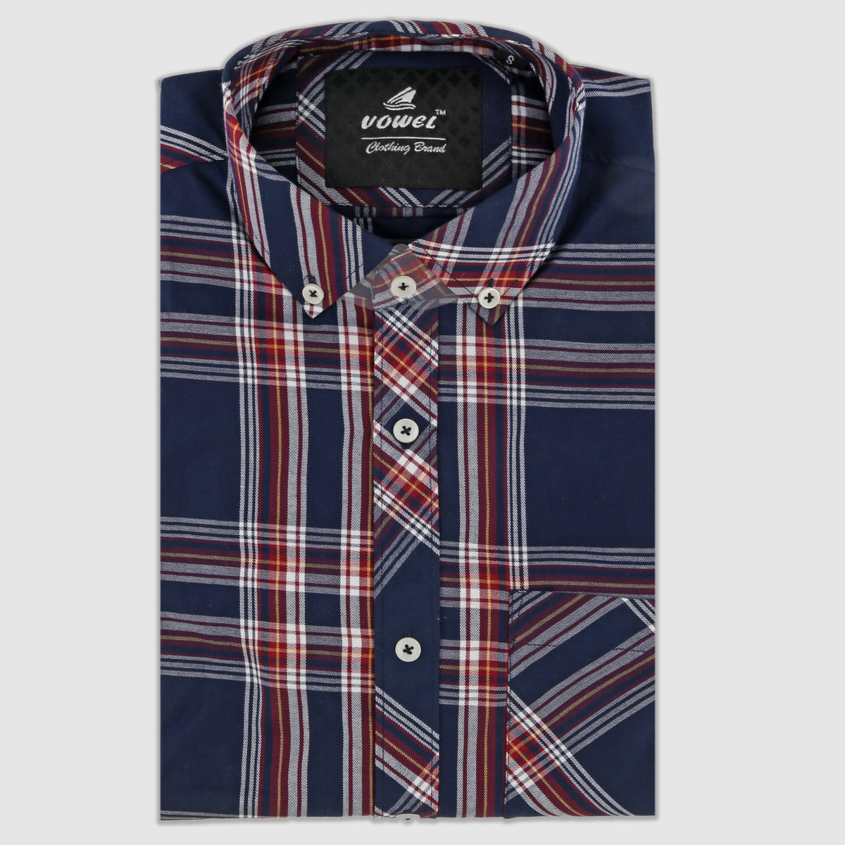 C-SHIRT CHECK FLAT