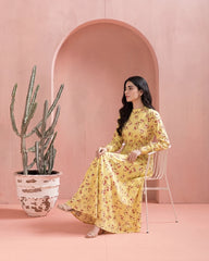 Yellow Floral Maxi
