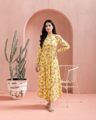 Yellow Floral Maxi