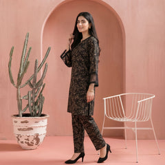 Black - Printed Co-Ord Set