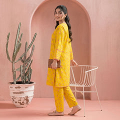 Yellow  - Printed Co-Ord Set